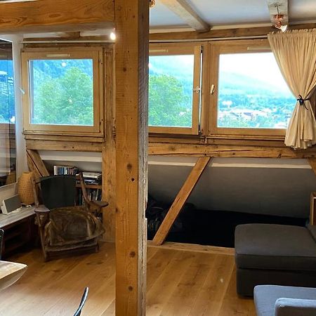 Beautiful Apartment In Chamonix Centre With Superb Mountain Views Zewnętrze zdjęcie