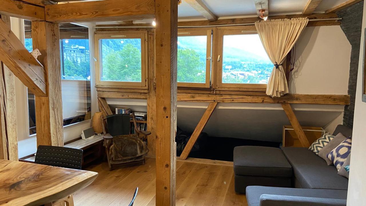 Beautiful Apartment In Chamonix Centre With Superb Mountain Views Zewnętrze zdjęcie