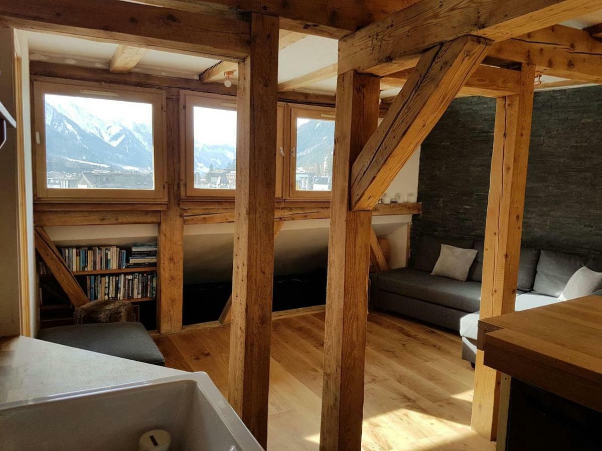 Beautiful Apartment In Chamonix Centre With Superb Mountain Views Zewnętrze zdjęcie