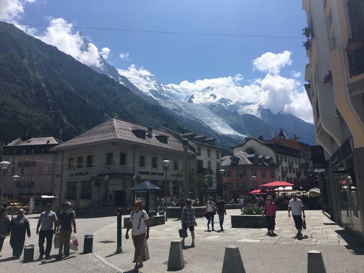 Beautiful Apartment In Chamonix Centre With Superb Mountain Views Zewnętrze zdjęcie